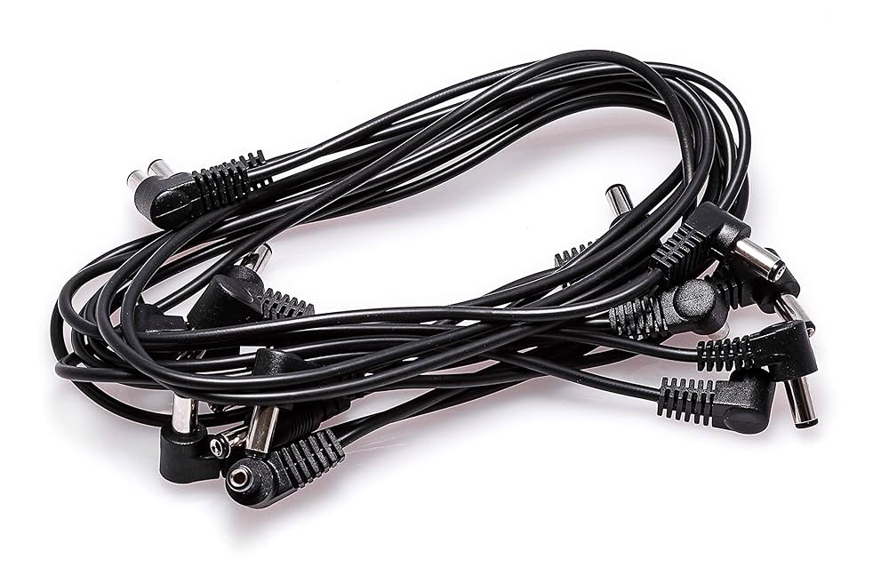 Amazon.com: Voodoo Lab Pedal Power DC Cable 8-Pack (PPPK-8